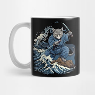 Cat Ninja Stealth Agile Whiskers Mug